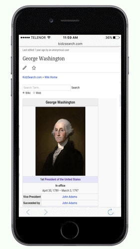 Wikipedia for Kids App