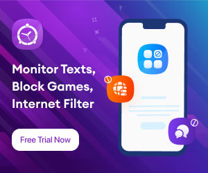 Parental control monitoring app.
