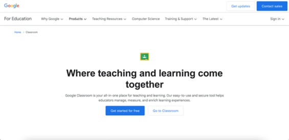 Google Classroom Online Tools for Teaching & Learning