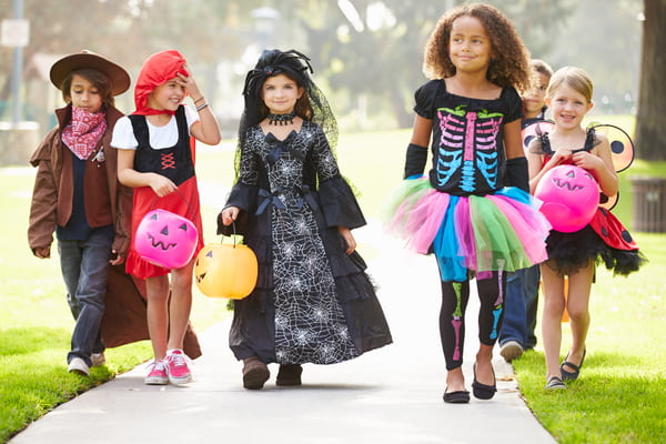 Halloween History - Trick or Treating Kids