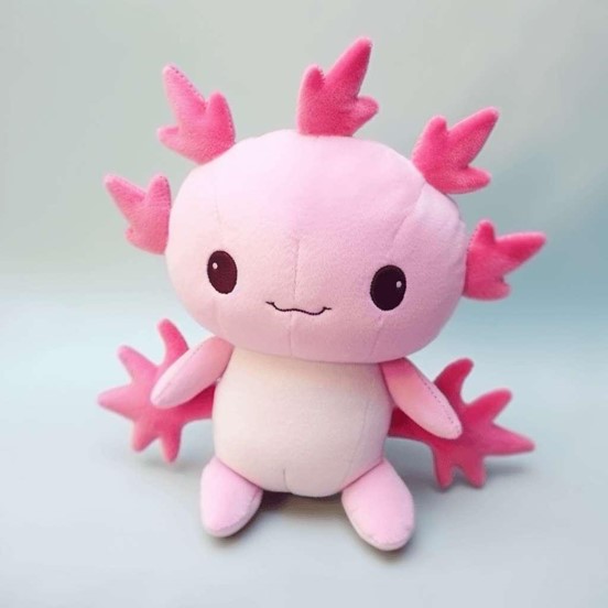 Axolotl Plush Toy