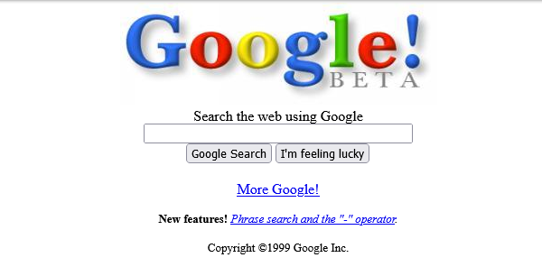 Google in 1999