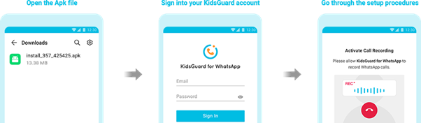 KidsGuard for WhatsApp APK file