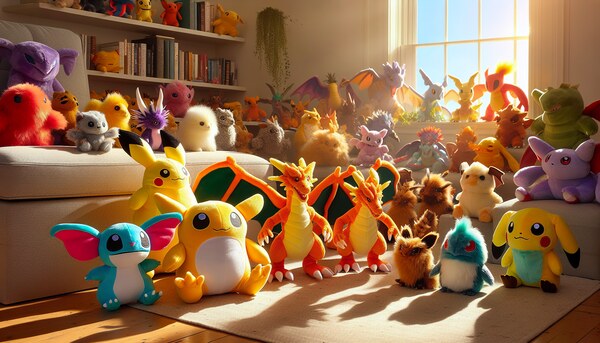 The Magical World of Pokemon Plush Toys