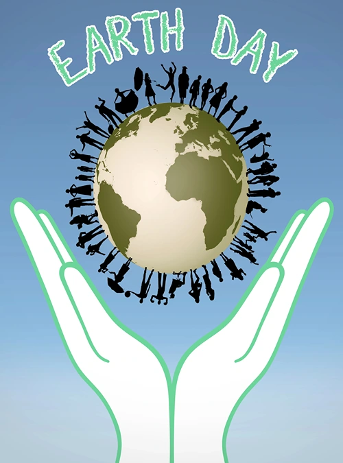 Celebrate Earth Day on April 22.