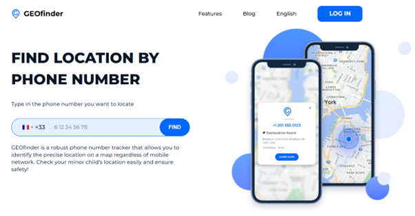 Use GEOfinder to Locate a Phone by Number
