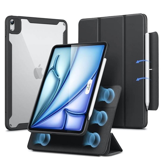An iPad and iPad case shown virtually. 