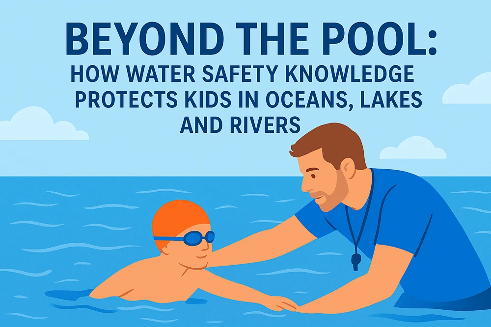 Article title and illustration of Water Safety.