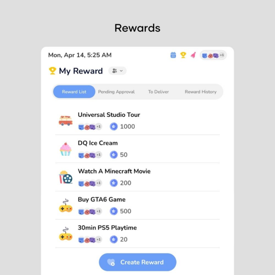 Cozyla Calendar Rewards.