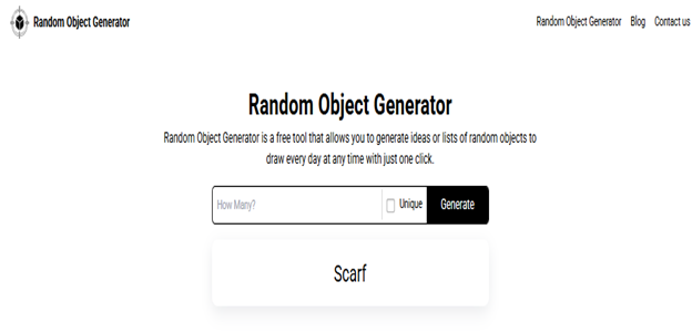 Screenshot example
