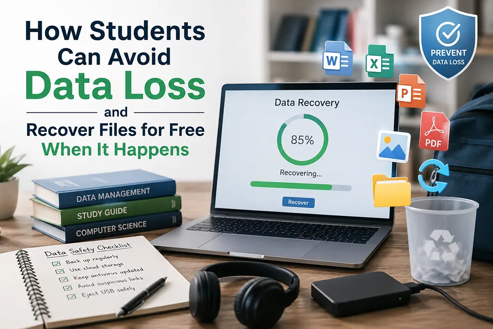 How Students Can Avoid Data Loss and Recover Files for Free When It Happens.
